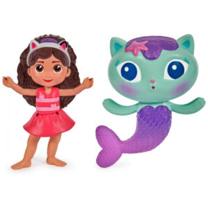 SwimWays Gabbys Dollhouse Floatin Figures, Acessórios de Piscina para Crianças, Brinquedos Aquáticos e Suprimentos de Festa para Crianças