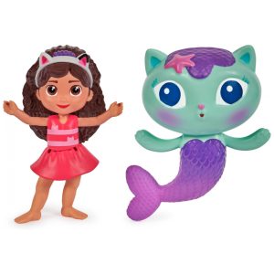 SwimWays Gabbys Dollhouse Floatin Figures Acessórios de Piscina para Crianças Brinquedos Aquáticos e Suprimentos de Festa para Crianças