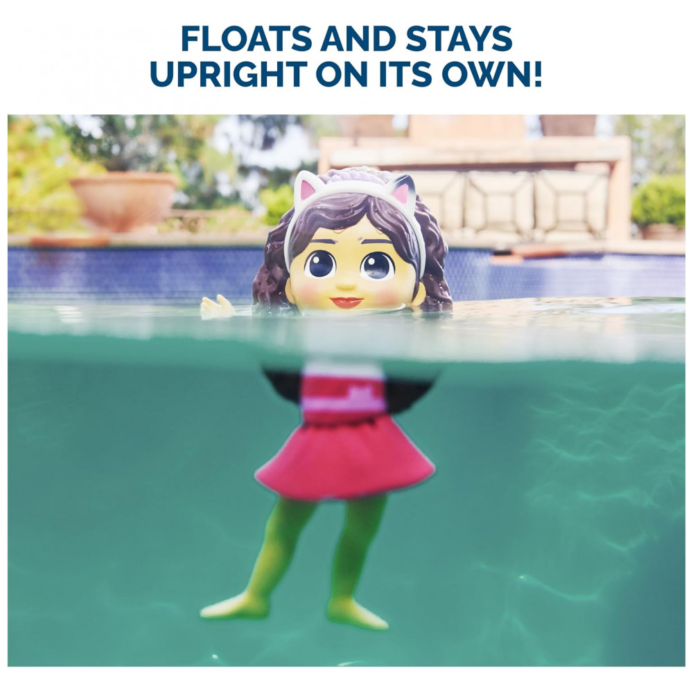 SwimWays Gabbys Dollhouse Floatin Figures, Acessórios de Piscina para Crianças, Brinquedos Aquáticos e Suprimentos de Festa para Crianças - Imagem 3