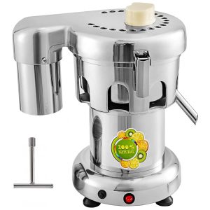 Centrifuga de Frutas e Vegetais Profissional em Aço Inoxidável 110V VBENLEM Prata
