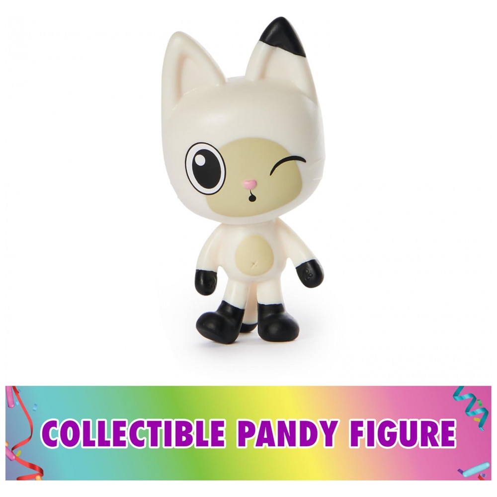 Playset Varanda dos Sonhos Pandy Paws da Casa de Bonecas Gabbys Dollhouse, 8 Peças com Figuras de Brinquedo, Acessórios de Casa de Bonecas - Imagem 8