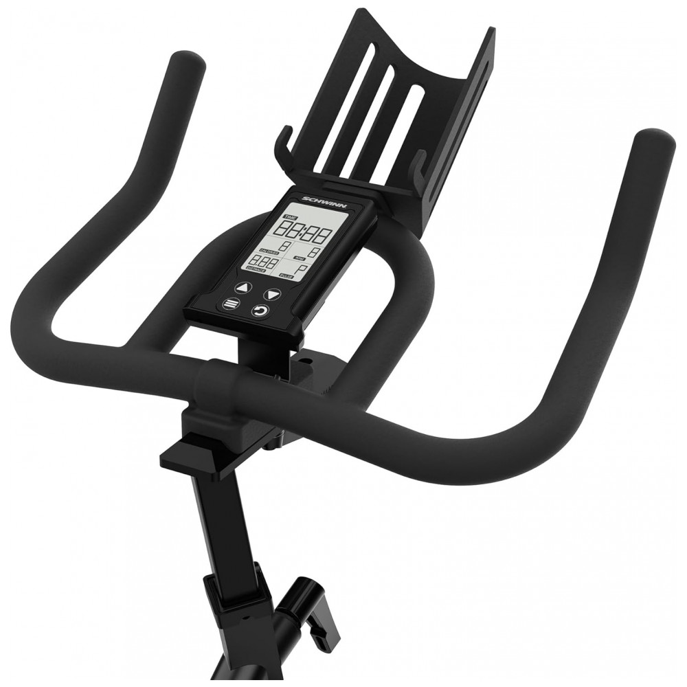 Bicicleta Ergométrica com Assento Ajustável e Suporte para Garrafa SCHWINN FITNESS 100718 Preto - Imagem 4