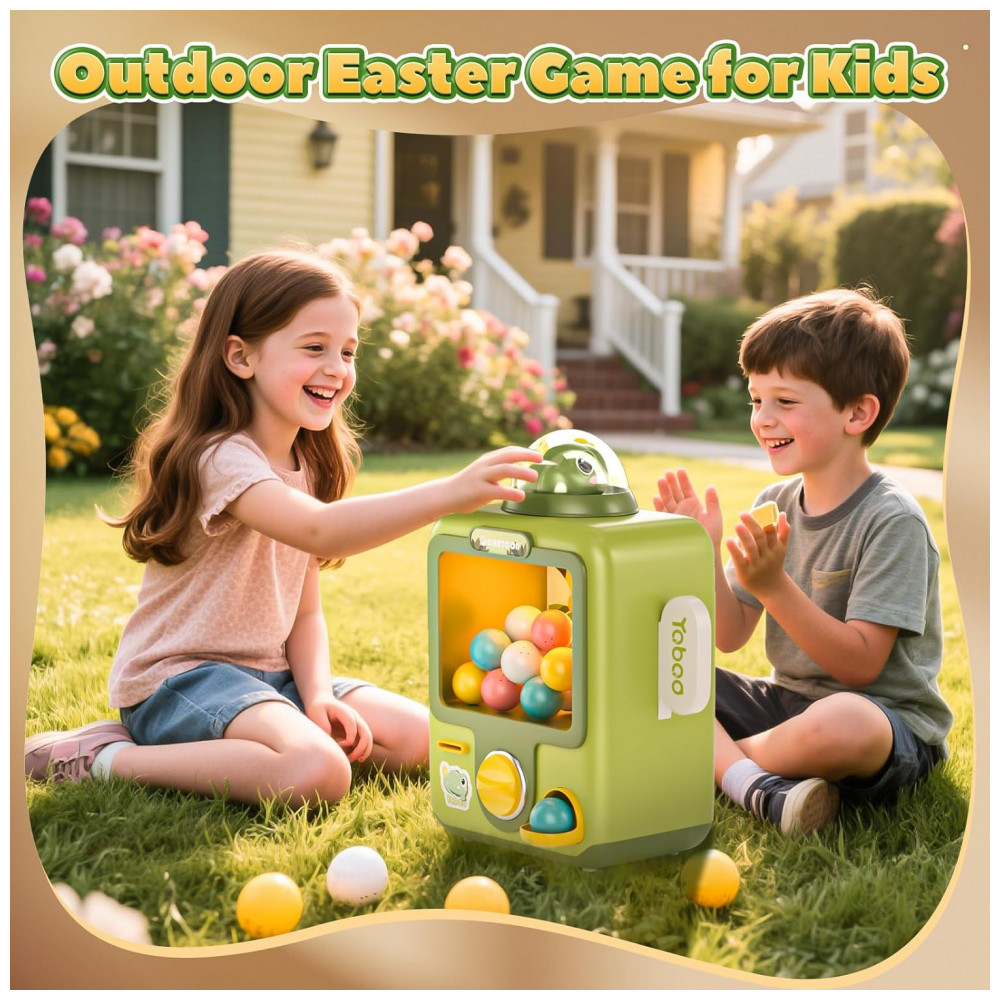 Máquina de Garra para pegar Dinossauro Verde Skirfy – Mini Arcade Infantil Dinossauro com Luzes, Som e Ação de Garra - Imagem 5