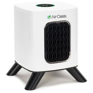Purificador de Ar para Ambientes até 123m² com 5 Estágios de Filtro Silencioso e Compatível com WiFi 110V 35W Air Oasis Branco