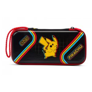 Case PowerA Slim Protective para Nintendo Switch com Pikachu #025 e suporte de mesa integrado