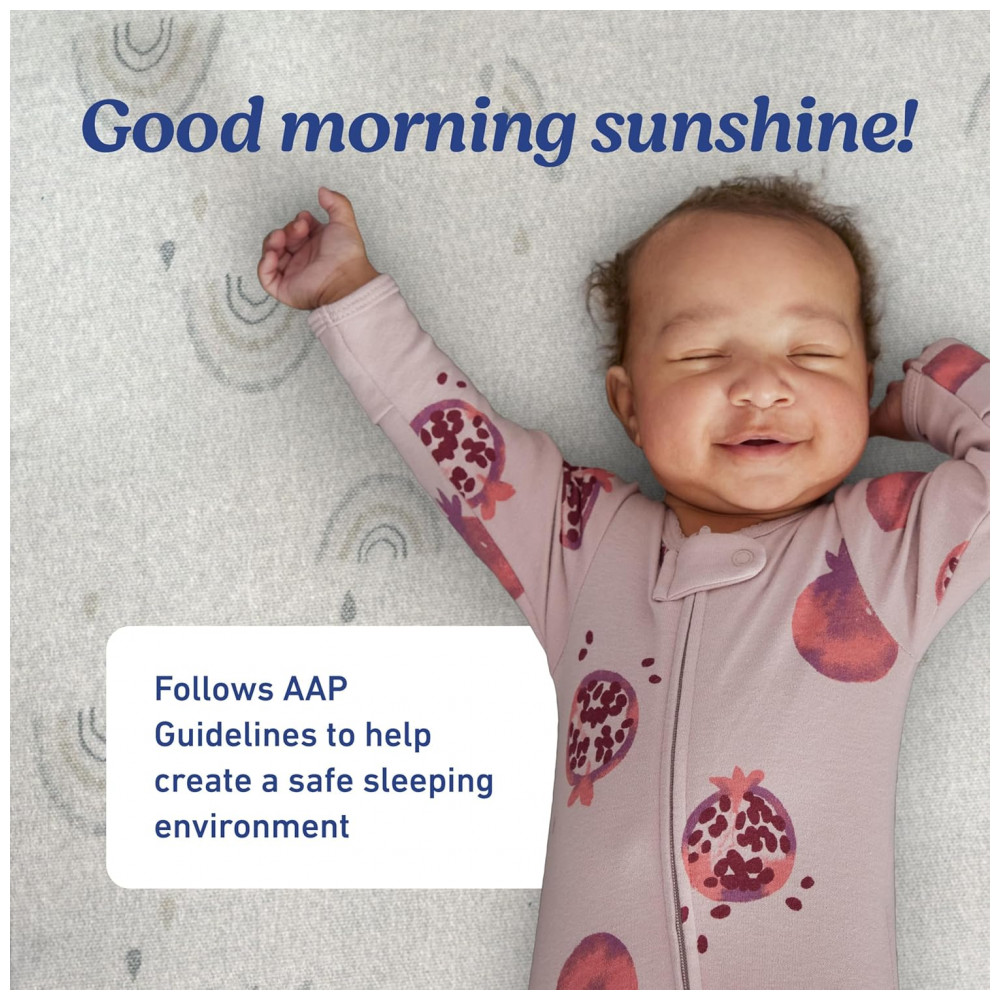 Berço Cercado Portátil com Barra de Brinquedos e Rodas Graco Preto - Imagem 2