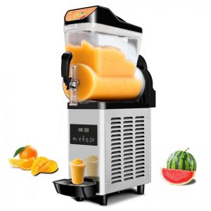 Máquina de Frozen Comercial BOSBAK de 15 litros Operação Silenciosa Sem Necessidade de Gelo Ideal para Festas Bares e Grandes Eventos