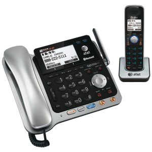 TL86109 Telefone sem Fio com Sistema de Atendimento Digital 1 Unidade ATT Preto
