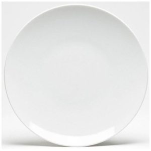 Conjunto de Pratos para Jantar de 27 cm Elegância e Praticidade em Sua Mesa com 4 Peças Formato Redondo e Material de Porcelana Rosenthal Branco