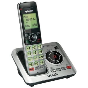 Telefone sem Fio Dect 6.0 com 1 Aparelho VTECH CS6629 Preto