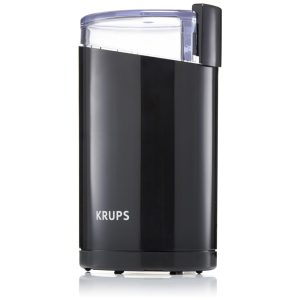 KRUPS F203 Moedor de Café e Temperos com lâminas de aço inoxidável 85 gramas preto 120 V