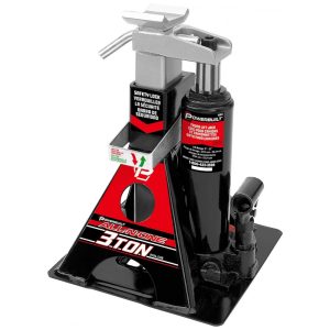 Macaco Multifuncional até 3 Ton para Garrafas e Suportes de Macaco para Veículos Pesados Powerbuilt 640912 Preto
