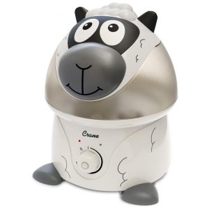 Umidificador Ultrassônico de Névoa Fria 24H de Ação 37 Litros Cobertura 46m2 110V Crane Ovelha Branco