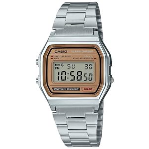 Relógio Masculino Digital Classic CASIO A158WEA 9CF Prateado