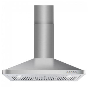 Coifa de parede 91cm COSMO inox escovado 646 m³/h comando por botão filtros permanentes LED 110V