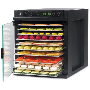 Desidratador B Aço Inoxidável 11 Bandejas 110v TRIBEST SDE S6780 B Preto