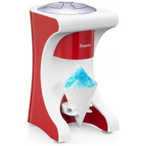 Máquina de Raspadinha para Cones de Neve e Coquetéis 110V Reemix Vermelha