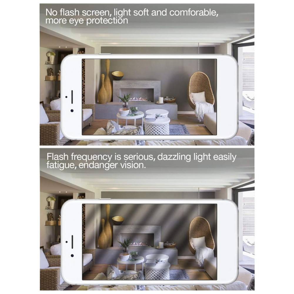 Lâmpada de Milho LED 16W Equivalente a 120W 1600 Lúmens Branco Quente 3000K E26E27 Lâmpadas de Vela LED para Casa Brilhante Pack de 4, Branco Quente 1 - Imagem 5