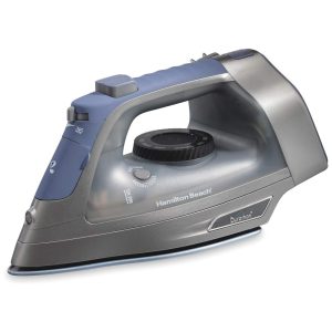 Ferro de Passar a Vapor com Desligamento Automático 1800W 110W HAMILTON BEACH 19806 Cinza