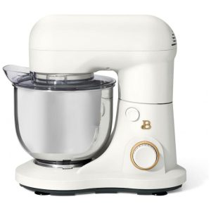 Batedeira planetária Beautiful 50L branca com tigela inox 12 velocidades cabeça basculante 300W 110V