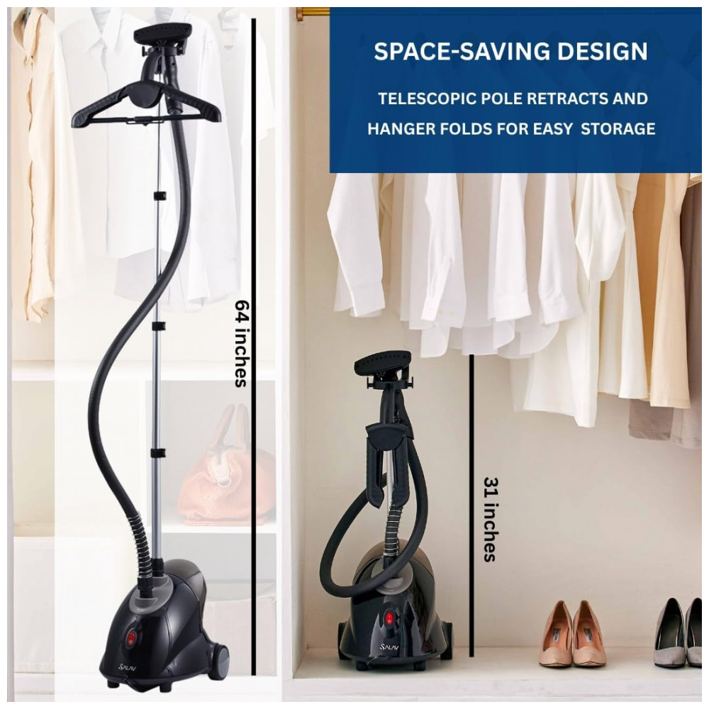 SALAV GS18DJ Passadeira,Steamer e Vaporizador de Roupas Vertical com Desligamento Automático Inteligente, - Imagem 9