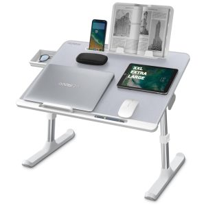 Mesa para laptop para cama NEARPOW Cinza