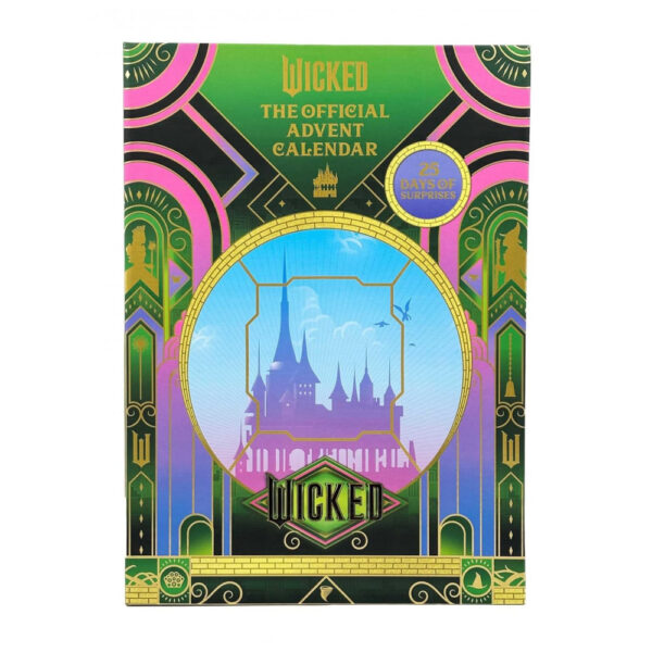 Calendário do Advento Oficial Wicked For Good - 25 Dias de Surpresas, Insights,