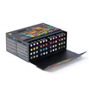 Kit de Canetas Profissionais com Estojo 48 Peças Winsor Newton 290067