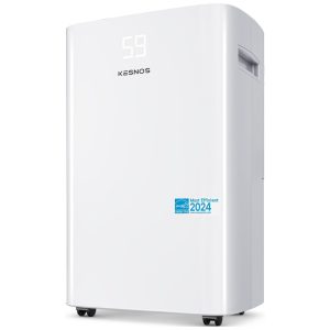 Desumidificador 40L com Mangueira de Drenagem Área 320 m2 KESNOS 08A Branco