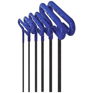 Ferramenta Automotiva Chave Allen T Chave Aperto Conjunto de 6 Peças MM Métrico EKLIND TOOL COMPANY 55166