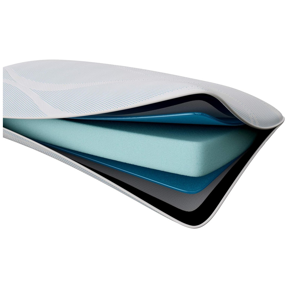 Travesseiro Ortopédico com Memória Ergonômica 64 x 1 UN TEMPUR PEDIC 15381121 Azul - Imagem 3