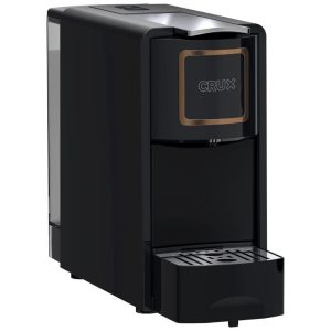 Máquina de Café Express com Tanque de Água Removível e Bandeja de Gotejamento 110V Crux Preta