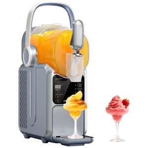 Máquina de Raspadinha Capacidade de 29 Litros com Display de Temperatura em Tempo Real e 5 Modos Pré-Definidos para Margaritas Frappés GSEICE