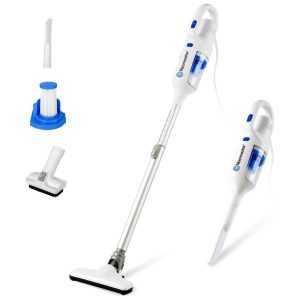 Aspirador de Pó Sem Fio Vacmaster 2 em 1 Super Leve com Sucção de 14Kpa e Filtro HEPA Lavável para Residências Automóveis e Pisos Diversos