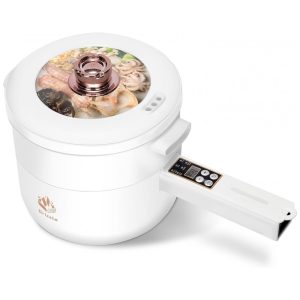 Panela Elétrica Multifuncional a Vapor 18 Litros com Visor Digital 700W 110V Drizzle Branca