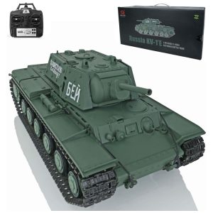 Tanque Kv1 Soviético em Escala 1/16 com Torre Giratória e Controle Remoto para Adultos Wheelfun 3878