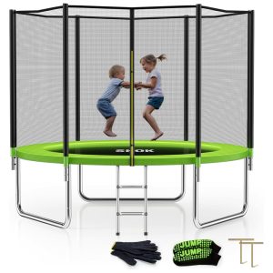 Cama Elástica Reforçada até 181 kg Tamanho 24 Metros SKOK Azul