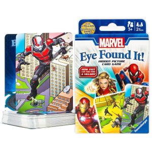 Jogo de Cartas Ravensburger Marvel Eye Found It: Mergulhe no Universo Marvel! Estimula Habilidades e Diverte Famílias. Aproveite!