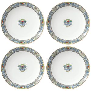 Conjunto de Pratos para Jantar com 4 Peças Formato Redondo Material de Porcelana e Tema de Flores LENOX 893654 Colorido