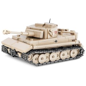 Kit de Construção Tanque Panzer VI Tiger 131 com 340 Peças COBI Marrom