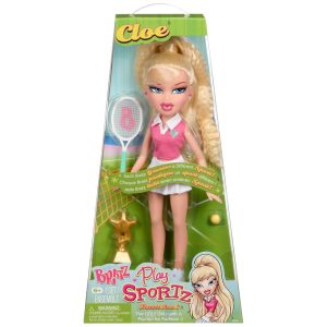 Boneca de Moda Bratz Play Sportz Cloe com Acessórios Tênis