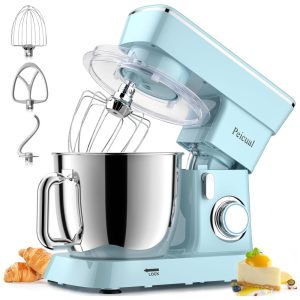 Batedeira de Bancada 5L com 10 Velocidades Aço Inoxidável 800W 110v PEICUAL Azul