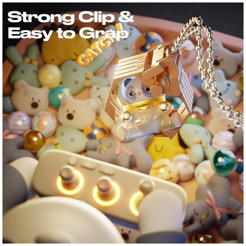 Máquina de Garra Mini Arcade LFACHTER Rosa com Controle Remoto, Luzes e Som - Imagem 3