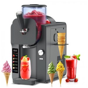 Máquina de Raspadinha Máquina de Frozen para Casa Máquina de Margarita com 26 Litros e 70 oz com 6 Programas Pré-Definidos para Sorvete