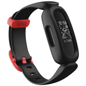 Ace 3 Activity Relógio SmartWatch para Crianças com 6 Anos ou Mais FITBIT FB419BKRD Preto