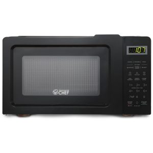 Micro Ondas de Bancada 19L com 6 Programas 110V 700W Chef CHM770B Preto