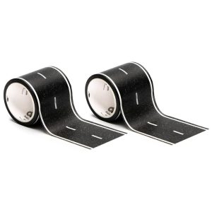 Fita Adesiva para Criar Estradas para Carros de Brinquedo 2 Rolos de 9.12m x 5 cm PlayTape