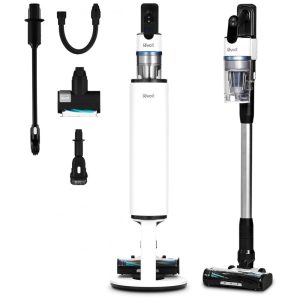 Aspirador Sem Fio LEVOIT AERO Branco HyperPulse Anti-Emaranhado HEPA Autoesvazia LSV-Q601-WUS 3.5L 28.8V