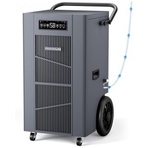 Desumidificador Comercial de 151 litros com Bomba Ideal para Ambientes Industriais 24H Timer Espaços Grandes de 213 m2