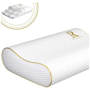 Travesseiro Ortopédico com Memória Ergonômica 60 x 1 UN ROYAL THERAPY 5950943 Branco